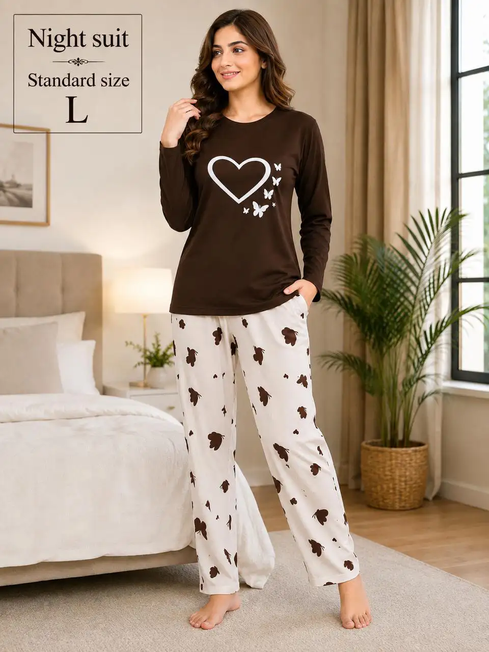 Premium China Jersey Night Suit – Imported Fabric 2PC
